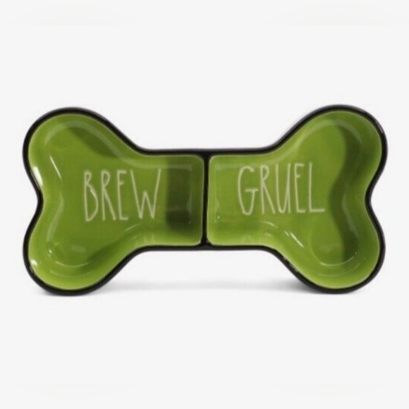 Rae Dunn Other - New out of Box! Rae Dunn Brew and Gruel Pet Bowl Dish